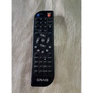 remote control for a Craig CVD401A DVD Player